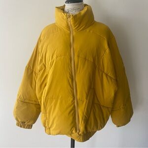 CAbi Acid Yellow Puffer Jacket